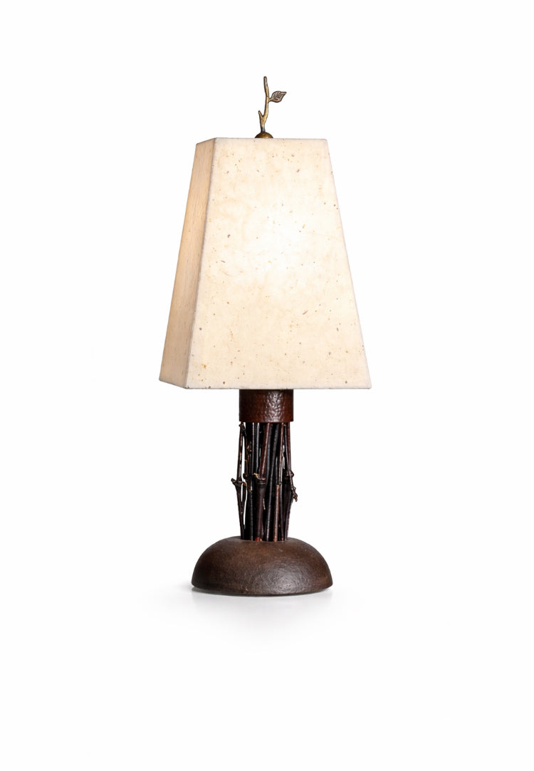 Baby Branch Lamp — Black Bamboo (16”)