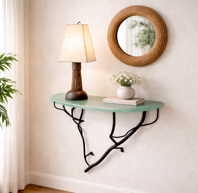 Baby Branch Lamp — Red Cedar Twigs (16”)