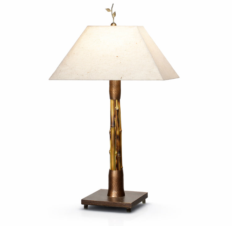 Breeze Lamp — Brown Bamboo (26”)