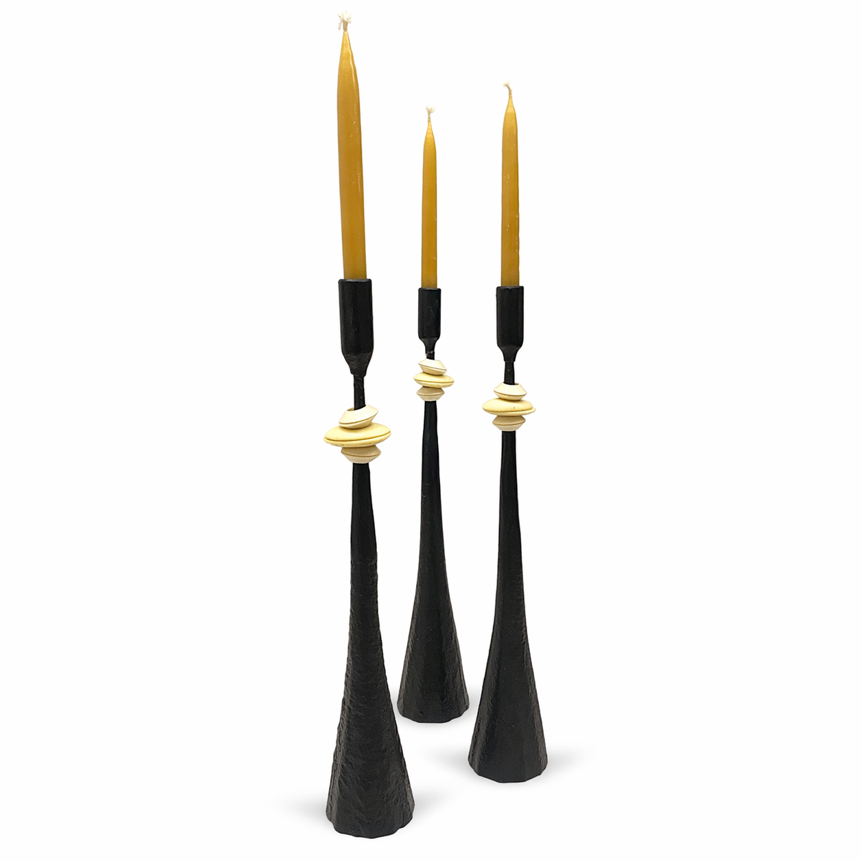 Southern Tribe No. 6 Handmade Iron Candlestick