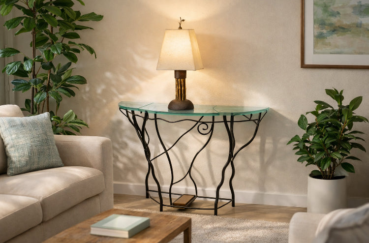 Baby Branch Lamp — Red Cedar Twigs (16”)