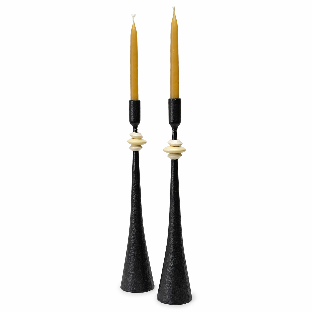 Southern Tribe No. 6 Handmade Iron Candlestick