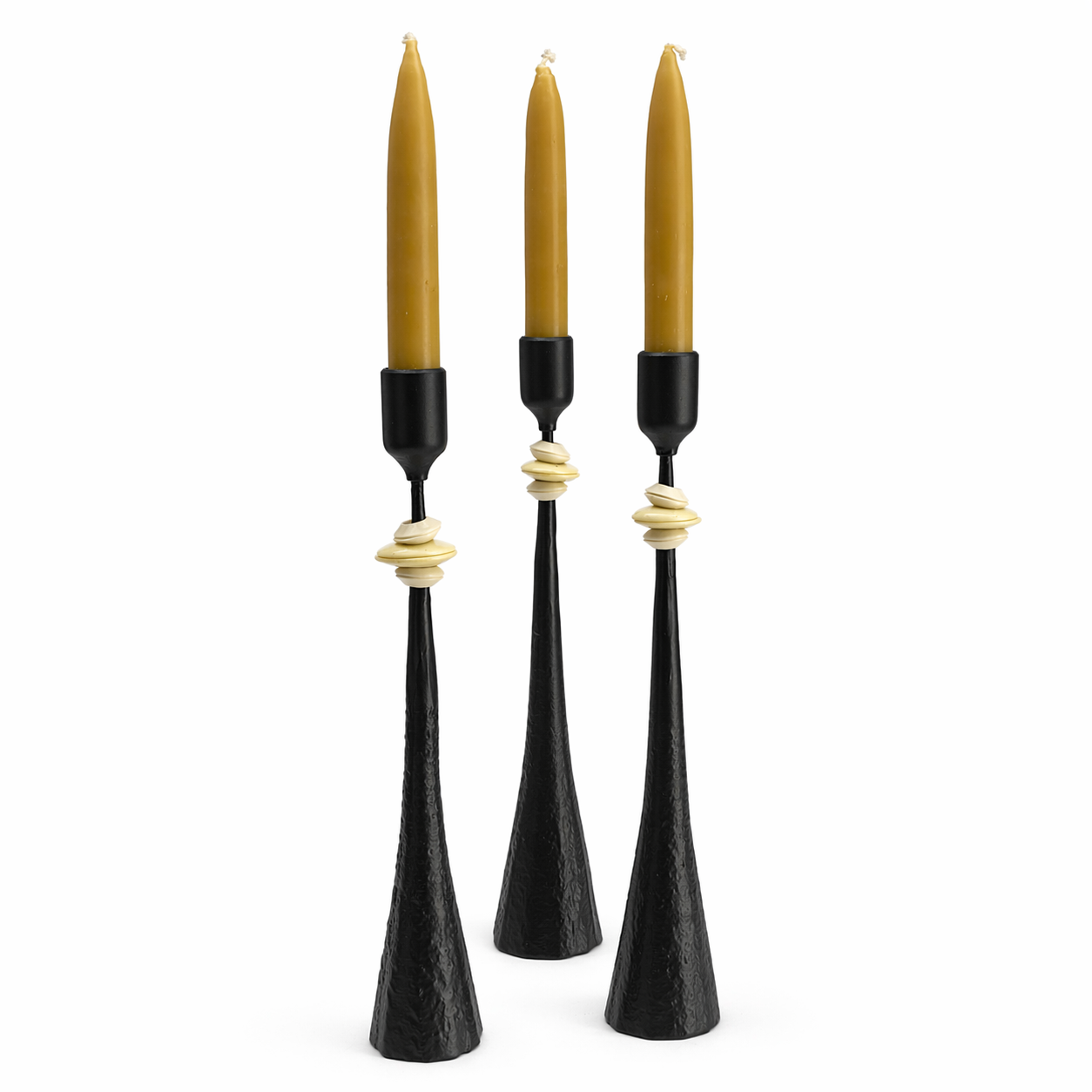 Southern Tribe No. 6 Handmade Iron Candlestick