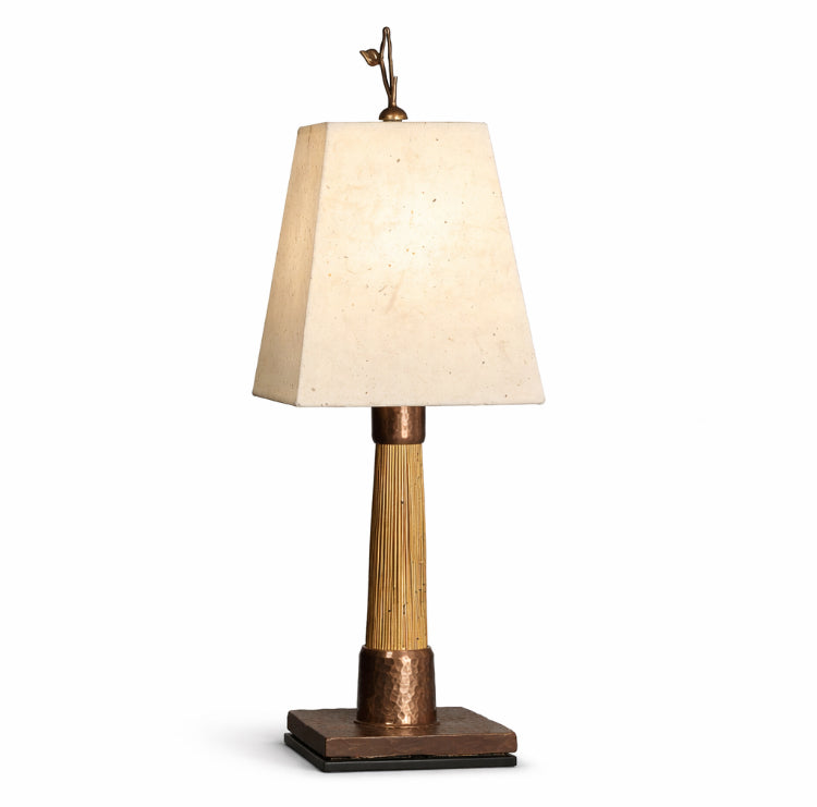 Primal Lamp — Natural Thatch (21”)