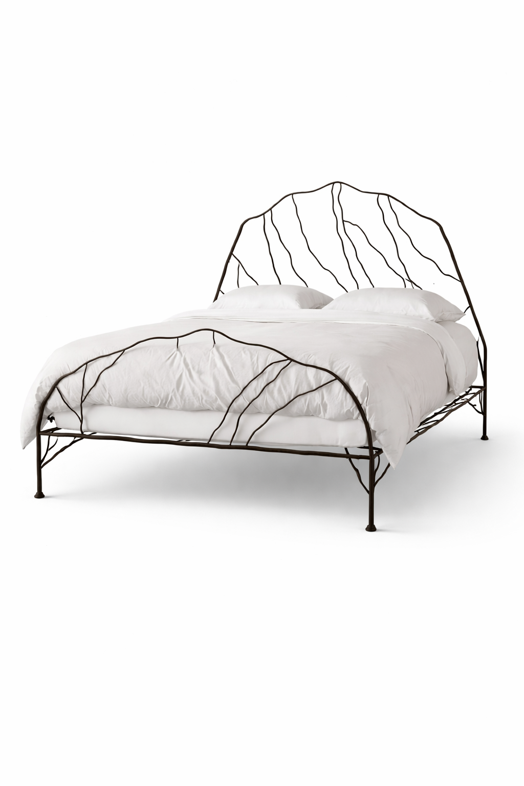 Wild Grass Bed – Queen | Hand-Forged Iron Bed Frame