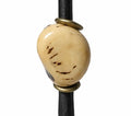 Embera No. 2 Handmade Iron Candlestick with Natural Tagua Bead