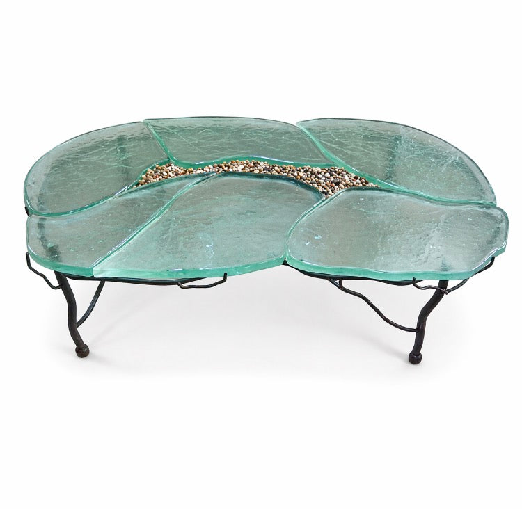 Exotic Twig Coffee Table – Riverbed Composition