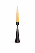 Dad Candlestick — Handmade Iron Candleholder (Family of Four Series)